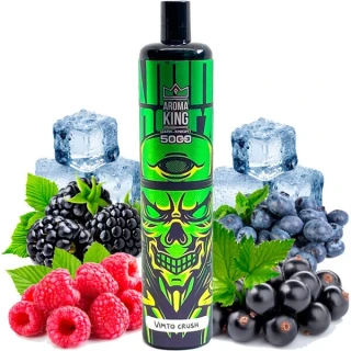 Безнікотинова Електронна Сигарета Aroma King Dark Knight Vimto Crush (Вімто Краш) (5000 Затяжок)